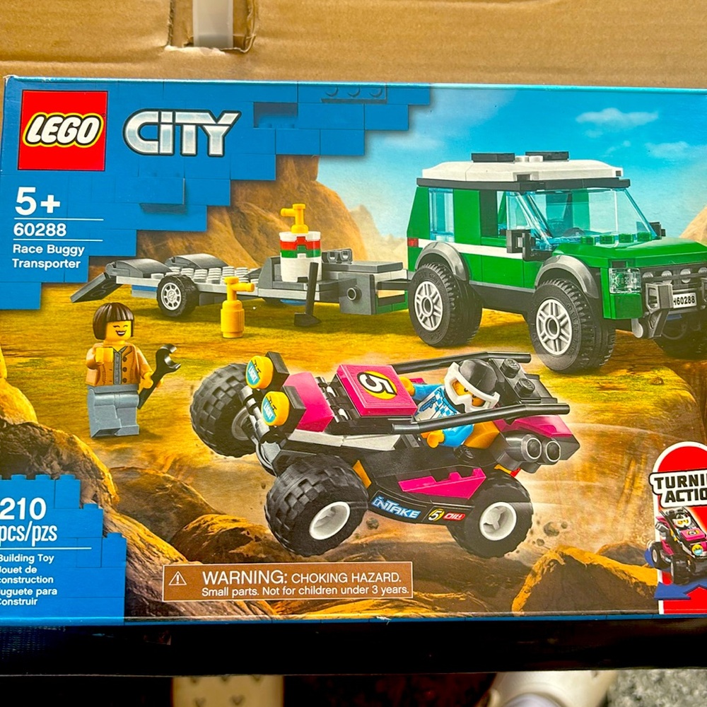 Lego city race buggy transporter 60288